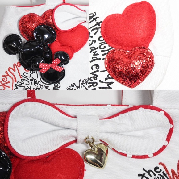 Mickey Mouse Heart Tote | Disney Parks - Picture 4 of 8